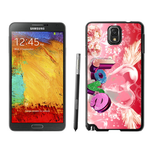 Valentine Fly Love Samsung Galaxy Note 3 Cases DZF